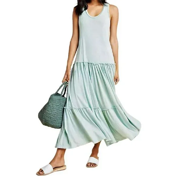 white maxi bohemian dress Boho High Low Dress